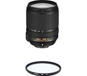 NIKON AF-S 18-140MM F3.5-5.6G ED VR DX (White Box) + HOYA UX UV 67mm Filtrar