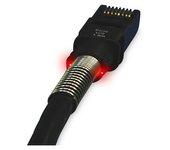 Digitus PK-PCI6-U-2 cable de red 0,6 m Cat6a U/UTP (UTP) Negro