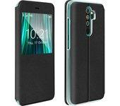 Funda Xiaomi Redmi Note 8 Pro AVIZAR FOLIO-SVIEW-BK-N8P Negro