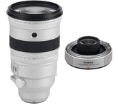 FUJINON XF 200mm F2 R LM OIS WR + XF 1.4 TC F2 WR