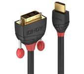 Cable hdmi a dvi lindy 36270 negro 1 m