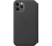 iphone 11 pro leather black