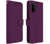 Funda libro cartera con F. Soporte para Samsung Galaxy S20 - Violeta