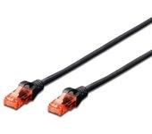 Cable de Red EWENT (RJ45 - 3 m - Negro)