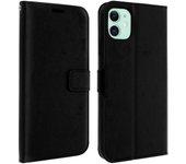 Funda iPhone 11 AVIZAR Wallet Negro