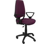 Silla Elche CP bali morado brazos fijos