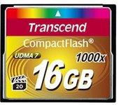 Transcend CompactFlash Card 1000x 16GB MLC