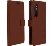 Funda Vintage F. Soporte Xiaomi Mi Note 10 Lite - Marrón