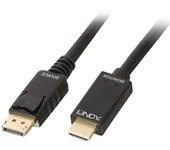 Cable HDMI LINDY (DisplayPort - HDMI)