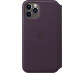 iphone 11 pro leather aubergine