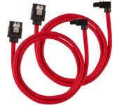 Corsair CC-8900284 cable de SATA 0,6 m Negro, Rojo