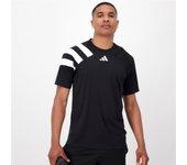 Camiseta de fútbol adidas fortore23 hombre negro