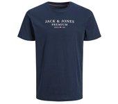 Camiseta Jack&Jones Bluarchie marino manga corta para hombre