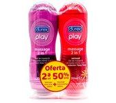 Pack Durex Play Massage Aloe Vera + Sensual 2x200 Ml