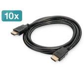 Cable HDMI ASSMANN ELECTRONIC (HDMI - 2 m - Negro)