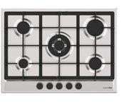 Placa De Gas Inox 5 Fuegos | Universalblue