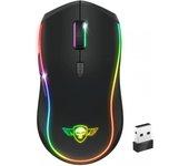 Spirit of Gamer PRO-M9 Ratón Gaming Inalámbrico RGB 4200 DPI Negro