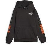 Sudadera de puma power colorblock infantil