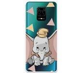 Funda para Xiaomi Redmi Note 9S Oficial de Disney Dumbo Silueta Transparente - Dumbo