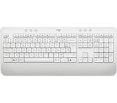 Teclado Logitech Signature K650 AZERTY Francés Blanco