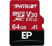 PEF64GEP31MCX memoria flash 64 GB MicroSDXC Clase 10, Tarjeta de memoria