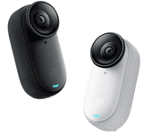 Cámara de acción Insta360 GO 3S 4K con soporte de pulgar,portátil y versátil,cámara de estabilización de mano y punto de