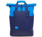 Rivacase Dijon 39,6 cm (15.6") Mochila Azul