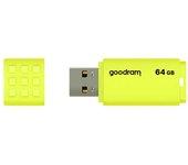 memoria 64 gb removible goodram usb 2.0 ute2 amarillo