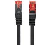 Latiguillo rj45 lanberg cat.6 ftp 0.5m negro