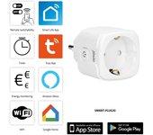 Smart-plug20 enchufe wi-fi inteligente con monitor de energía 16a 3680w