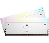 Corsair Dominator Titanium DDR5 6400MHz 96GB 2x48GB CL32 XMP Blanco