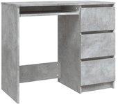 Escritorio VIDAXL Gris Madera contrachapada (90x45x76 cm)