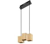 Ledvance Smart+ WiFi Lámpara colgante LED DecorWood (21 W, L x An x Al: 10 x 10 x 150 cm, Madera)