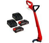 Einhell Power X-Change 18V Recortabordes de batería GC-CT 18/24 + PXC-Starter kit  (18 V, 2,5 Ah, 2 baterías) + Garantía BAUHAUS 5 años para...