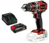 Einhell Power X-Change 18V Taladro atornillador de batería TE-CD 18/50 Li + PXC-Starter Kit (18 V, 1 batería, 2,5 Ah, 50 Nm) + Garantía BAUHAUS 5...