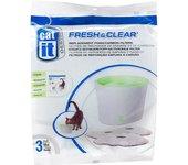 Filtros de recambio de fuentes y bebederos Catit - Catit Design Fresh & Clear 2 l (3 uds.)