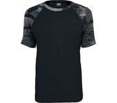 Camiseta URBAN CLASSICS Algodón Hombre (S - Negro)