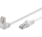 Goobay Cable de Red RJ-45 Cat5e F/UTP 1m Blanco