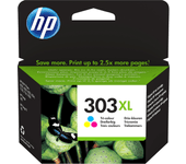 cartucho hp tricolor 303 xl t6n03ae