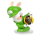 Figura - Mario + Rabbid Kingdom Battle, Luigi, 8 cm