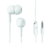 Hama EAR3005W auriculares para móvil Binaural Dentro de oído Blanco