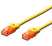 Cable de Red UTP RJ45 Cat 6e 50cm Amarillo