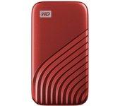 WD My Passport SSD 500GB USB-C Rojo