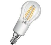 Osram Bombilla LED Retrofit Classic P (E14, Intensidad regulable, Blanco cálido, 470 lm, 4,5 W)