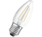 Bombilla led osram b e27 transparente 4w 470lm 2700k ip20 300 ° [lv-4058075435223]