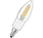 Osram-e14 flame bombilla led ø3,5cm 2700k 4.8w = 40w 470 lumen regulable