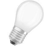 Bombilla led e27 esférica 470 lm blanco cálido opaco