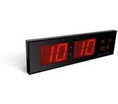 Reloj de pared con leds