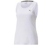 Camiseta de Manga Corta Mujer Puma Favorite Tank Blanco