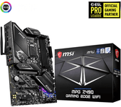 msi intel  mpg z490 gaming edge wifi lga 1200